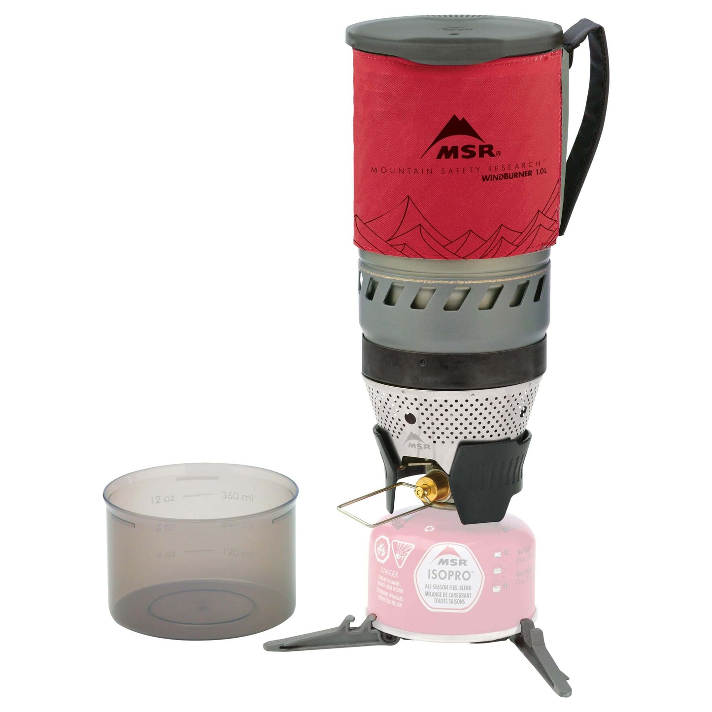 Image of MSR WindBurner Personal Windproof Camping and Backpacking Stove System, a Backpacking Stove available for $322.55 Buy now and save at Adventure Travel Gear