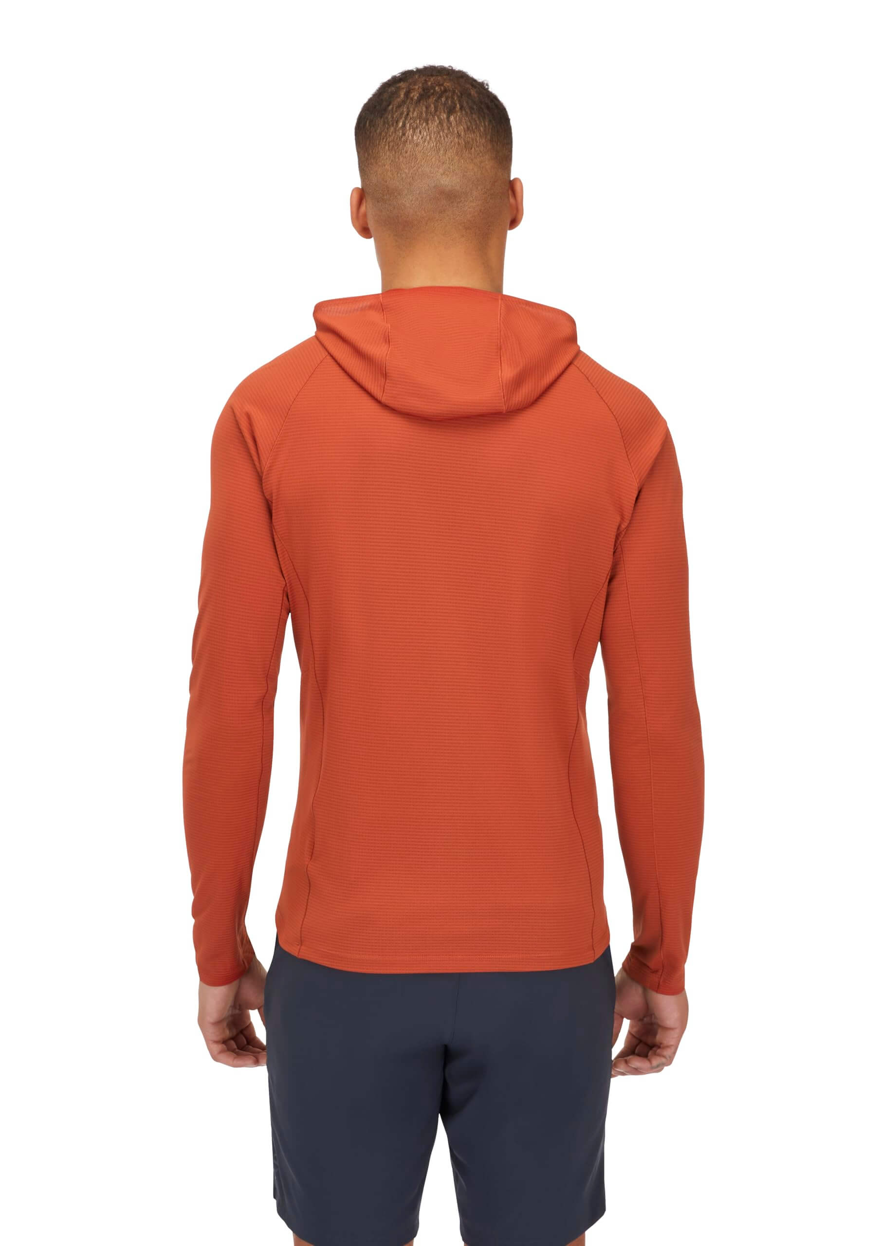 Image of Rab Men's Sonic Hoody - Lightweight Breathable Baselayer Shirt for Hiking & Trail Running, a Men's Baselayer Shirt available for $101.50 Buy now and save at Adventure Travel Gear