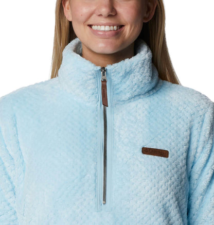 Image of Columbia Women's Fire Side Sherpa 1/4 Zip, a Jacket available for $70.69 Buy now and save at Adventure Travel Gear