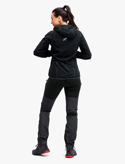 Image of RevolutionRace Women's Trekker Hoodie, Fleece Jacket Great for Hiking and Outdoor Adventures, a Jacket available for $85.55 Buy now and save at Adventure Travel Gear