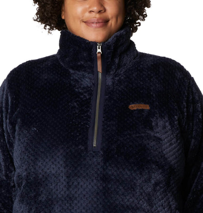 Image of Columbia Women's Fire Side Sherpa 1/4 Zip, a Jacket available for $70.69 Buy now and save at Adventure Travel Gear