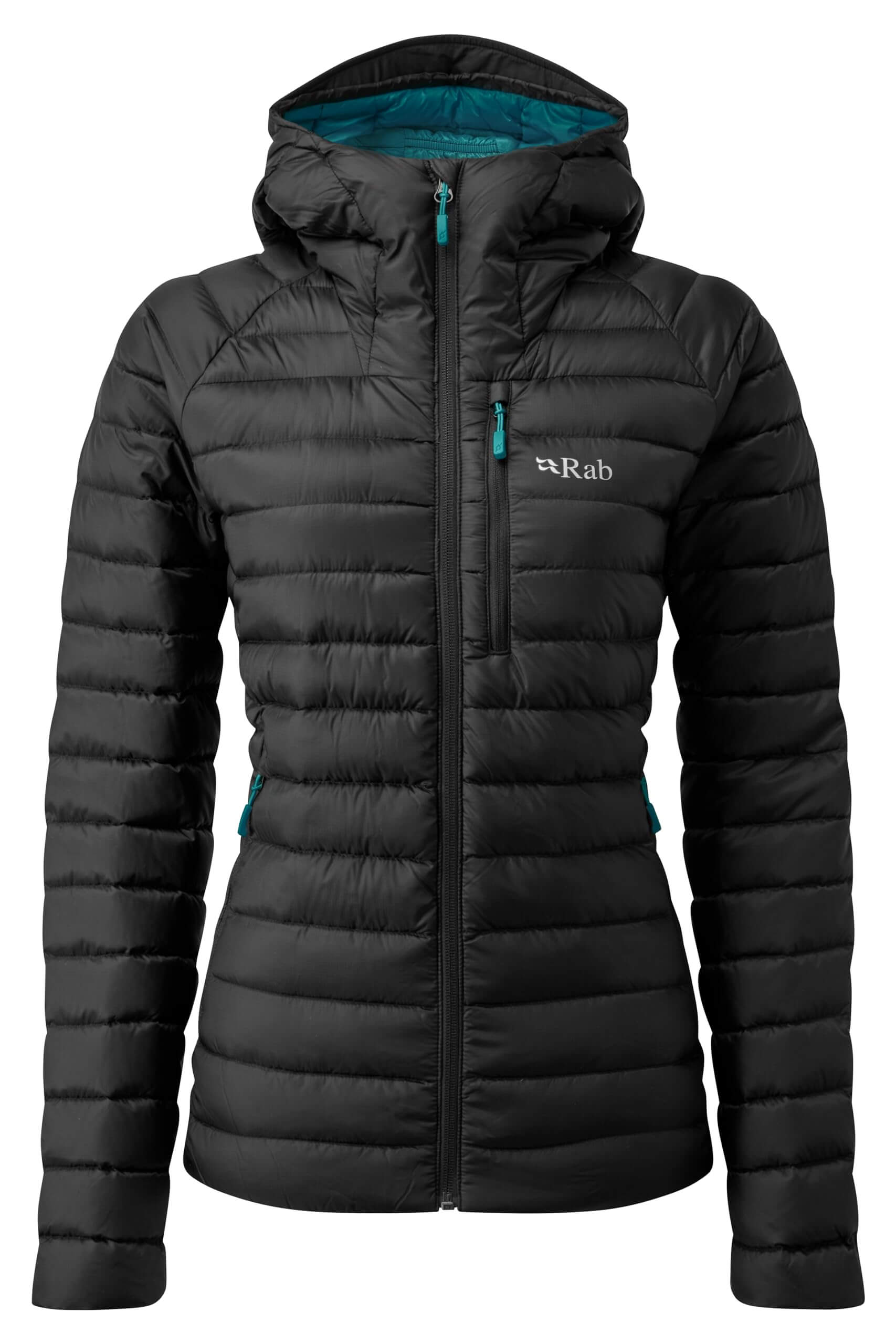 Image of Rab Women's Microlight Alpine 700-Fill Down Hooded Puffer Jacket for Hiking & Skiing, a Puffer Jacket available for $427.75 Buy now and save at Adventure Travel Gear