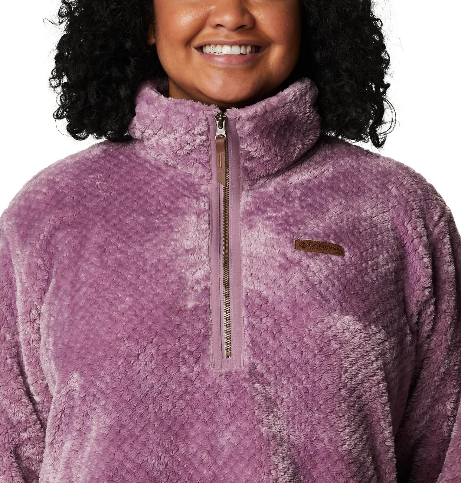 Image of Columbia Women's Fire Side Sherpa 1/4 Zip, a Jacket available for $70.69 Buy now and save at Adventure Travel Gear