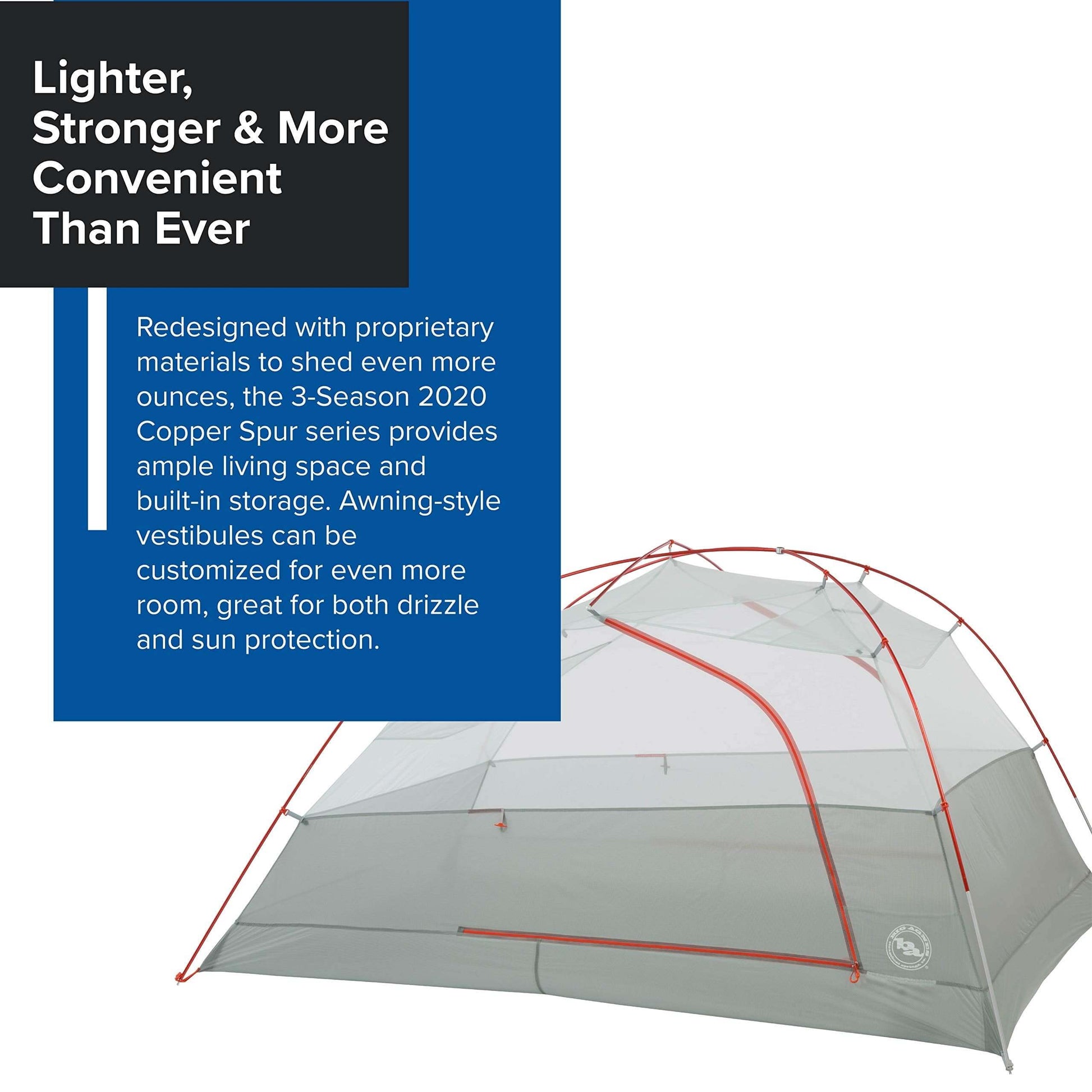 Image of Big Agnes Copper Spur HV UL - Ultralight Backpacking Tent, a Tent available for $461.06 Buy now and save at Adventure Travel Gear