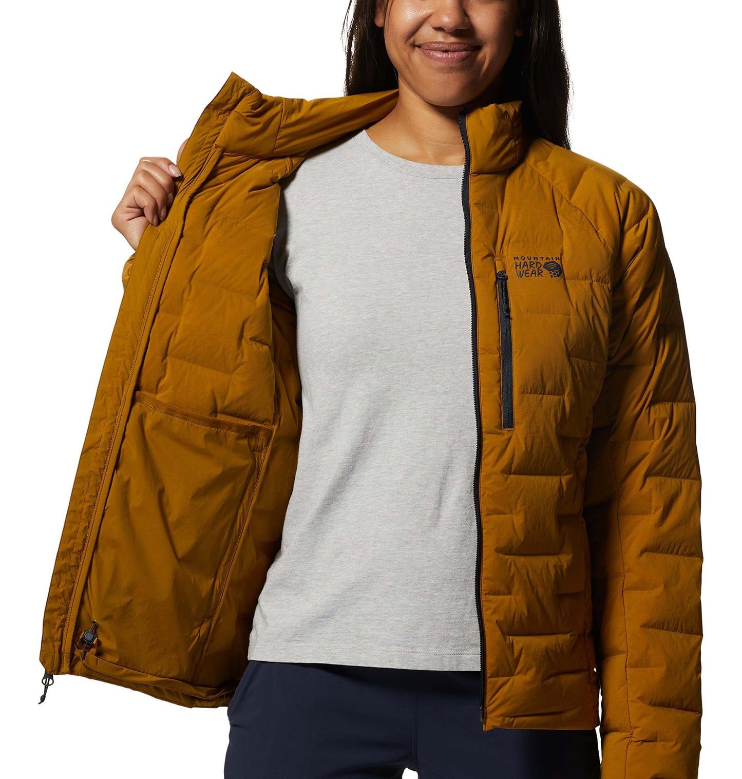 Image of Mountain Hardwear Women's StretchDown Jacket, a Jacket available for $548.10 Buy now and save at Adventure Travel Gear