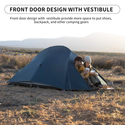 Image of Naturehike Cloud-Up 2 Person Tent Lightweight Backpacking Tent, a Tent available for $230.55 Buy now and save at Adventure Travel Gear