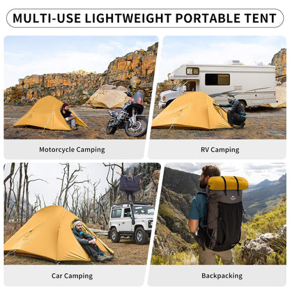 Image of Naturehike Cloud-Up 2 Person Tent Lightweight Backpacking Tent, a Tent available for $230.55 Buy now and save at Adventure Travel Gear