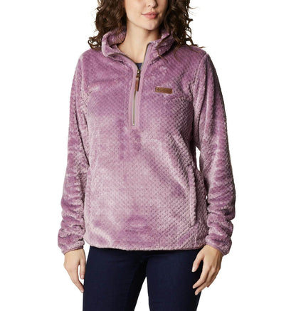 Image of Columbia Women's Fire Side Sherpa 1/4 Zip, a Jacket available for $70.69 Buy now and save at Adventure Travel Gear