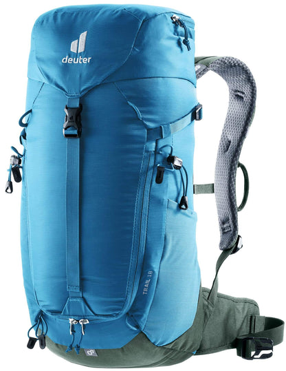 Image of Deuter Trail 18, Wave-Ivy Backpack, a backpack available for $237.25 Buy now and save at Adventure Travel Gear