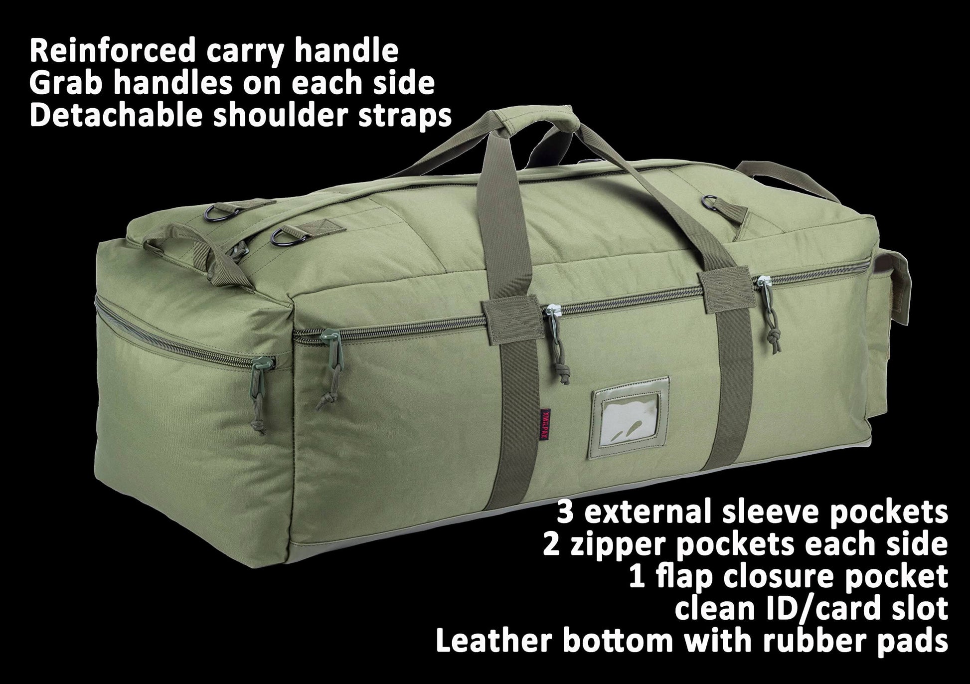 Image of Large Military Duffle Bag Tactical Gear Load Out Bag Deployment Cargo Bag, a Duffel Bag available for $91.34 Buy now and save at Adventure Travel Gear