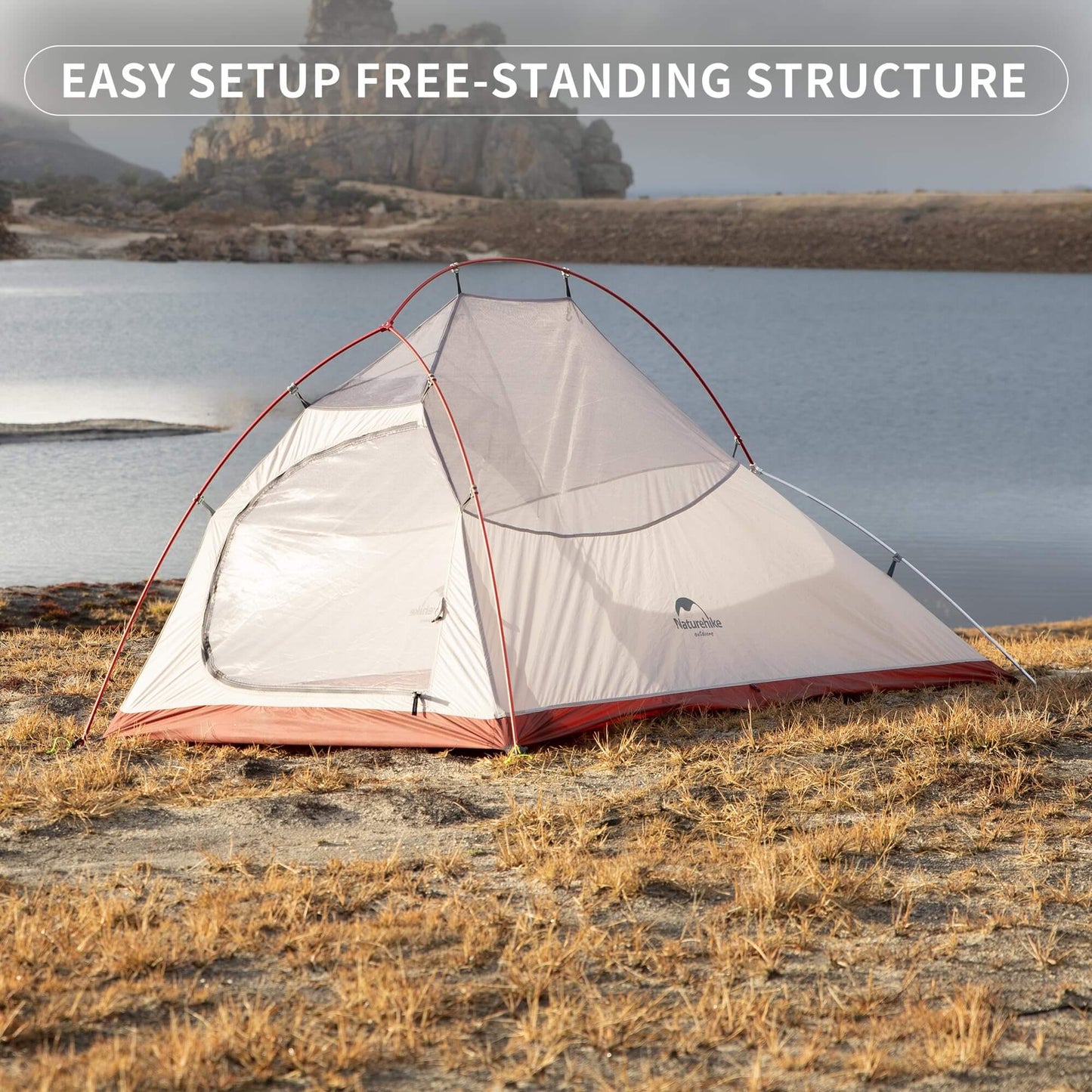 Image of Naturehike Cloud-Up 2 Person Tent Lightweight Backpacking Tent, a Tent available for $230.55 Buy now and save at Adventure Travel Gear