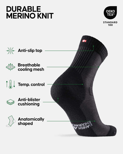 Image of DANISH ENDURANCE Hiking Socks, Lightweight, Merino Wool Socks for Men & Women, a Socks available for $49.23 Buy now and save at Adventure Travel Gear