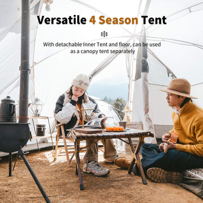 Image of Naturehike Aries 4 Season Dome Tent, Hot Tent with Stove Jack, a Tent available for $520.55 Buy now and save at Adventure Travel Gear