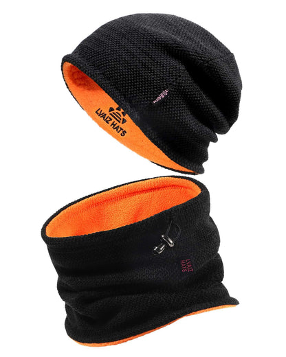 Image of Winter Beanie Skull Cap Neck Warmer Gaiter Set, a Beanie available for $27.54 Buy now and save at Adventure Travel Gear