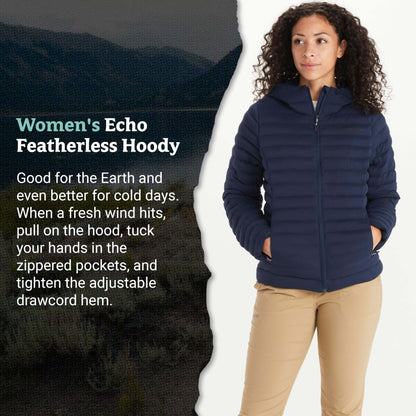 Image of MARMOT Women's Echo Featherless Hoody, a Jacket available for $290.00 Buy now and save at Adventure Travel Gear