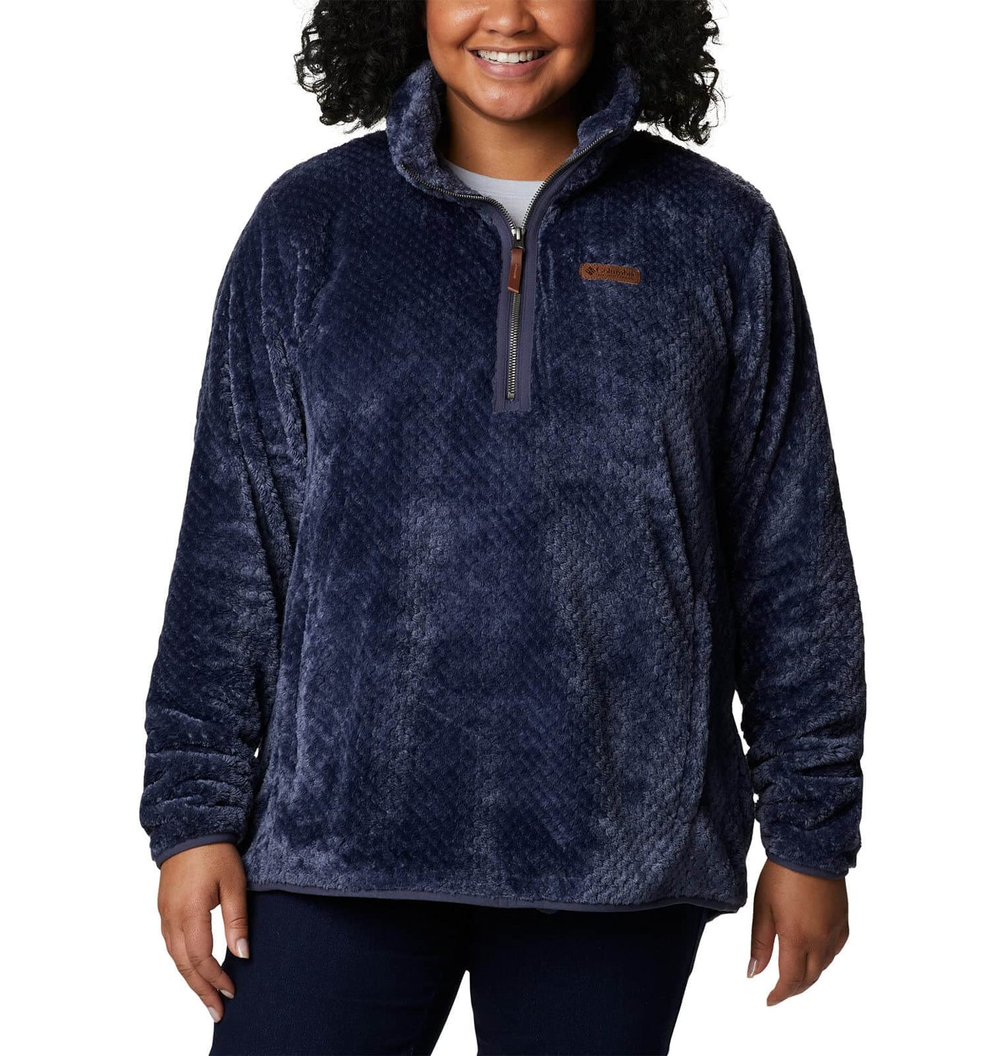 Image of Columbia Women's Fire Side Sherpa 1/4 Zip, a Jacket available for $70.69 Buy now and save at Adventure Travel Gear