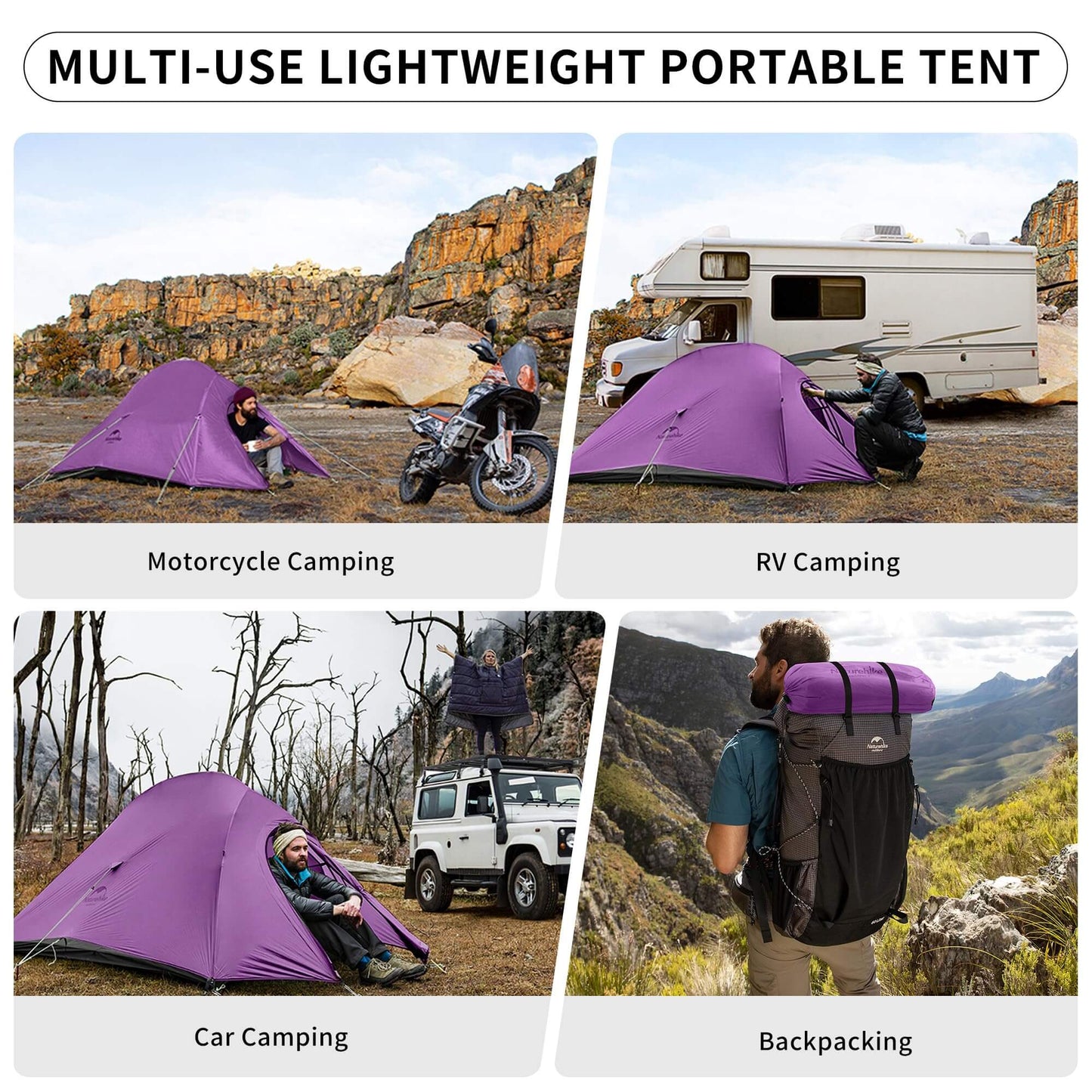 Image of Naturehike Cloud-Up 2 Person Tent Lightweight Backpacking Tent, a Tent available for $230.55 Buy now and save at Adventure Travel Gear