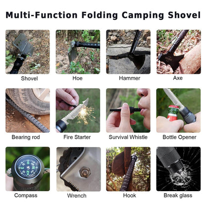 Image of Survival Shovel Survival Axe, Camping Folding Shovels Hatchet, a Survival Tools available for $115.99 Buy now and save at Adventure Travel Gear