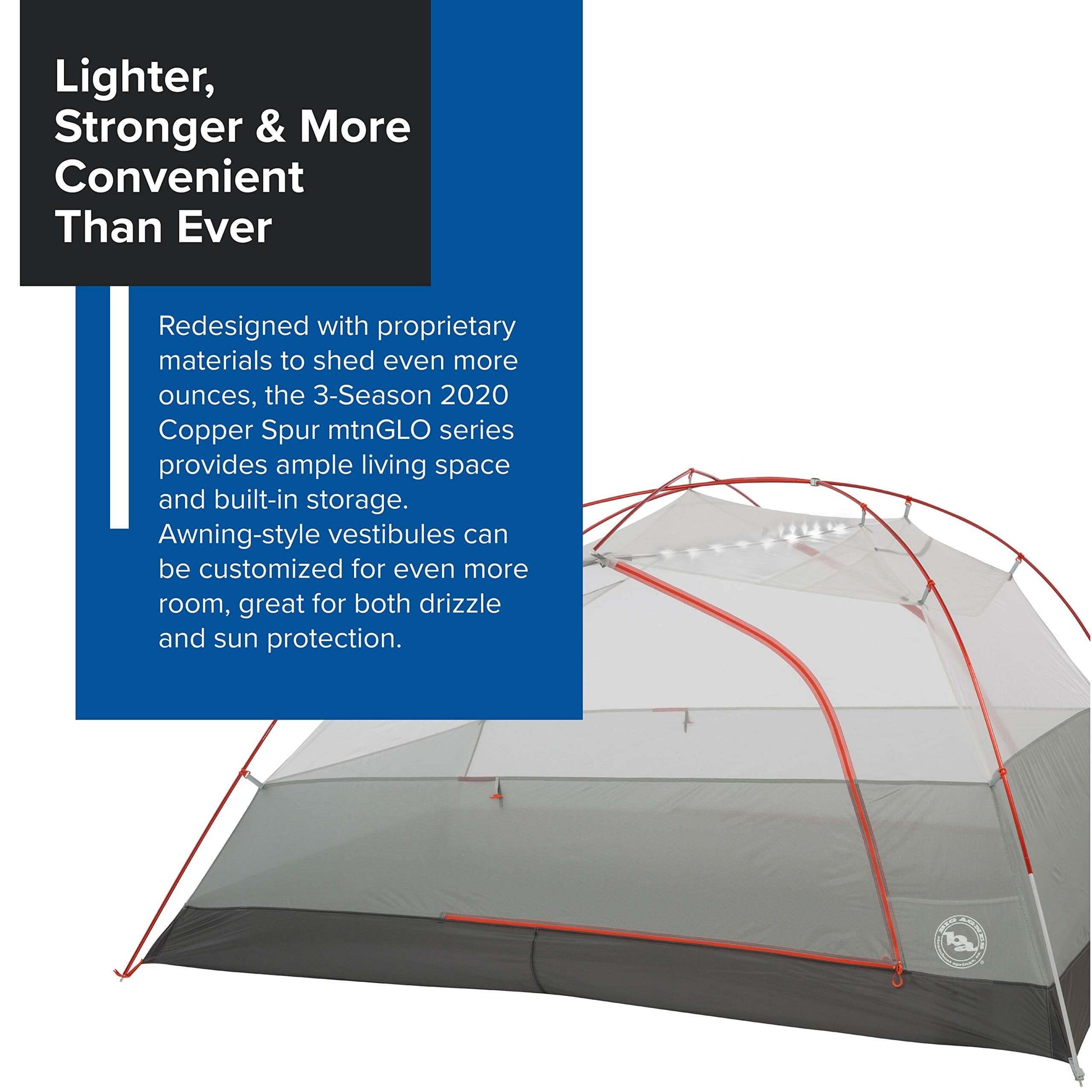 Image of Big Agnes Copper Spur HV UL - Ultralight Backpacking Tent, a Tent available for $461.06 Buy now and save at Adventure Travel Gear