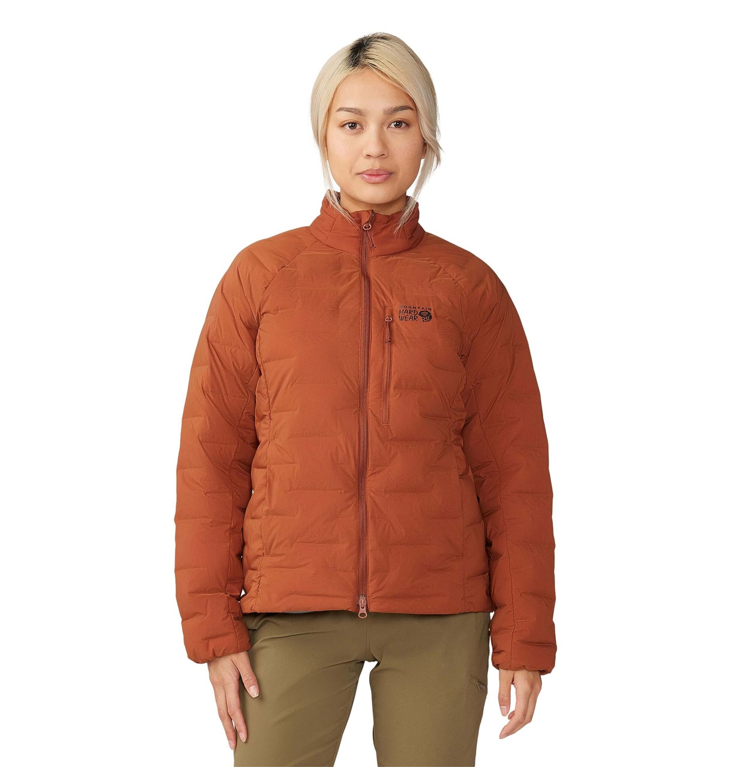 Image of Mountain Hardwear Women's StretchDown Jacket, a Jacket available for $308.21 Buy now and save at Adventure Travel Gear