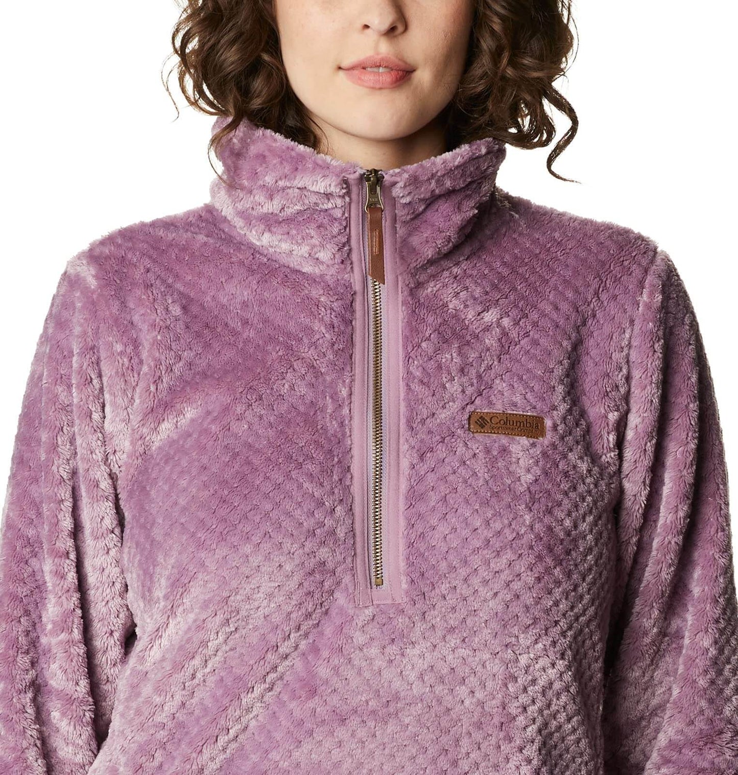 Image of Columbia Women's Fire Side Sherpa 1/4 Zip, a Jacket available for $70.69 Buy now and save at Adventure Travel Gear