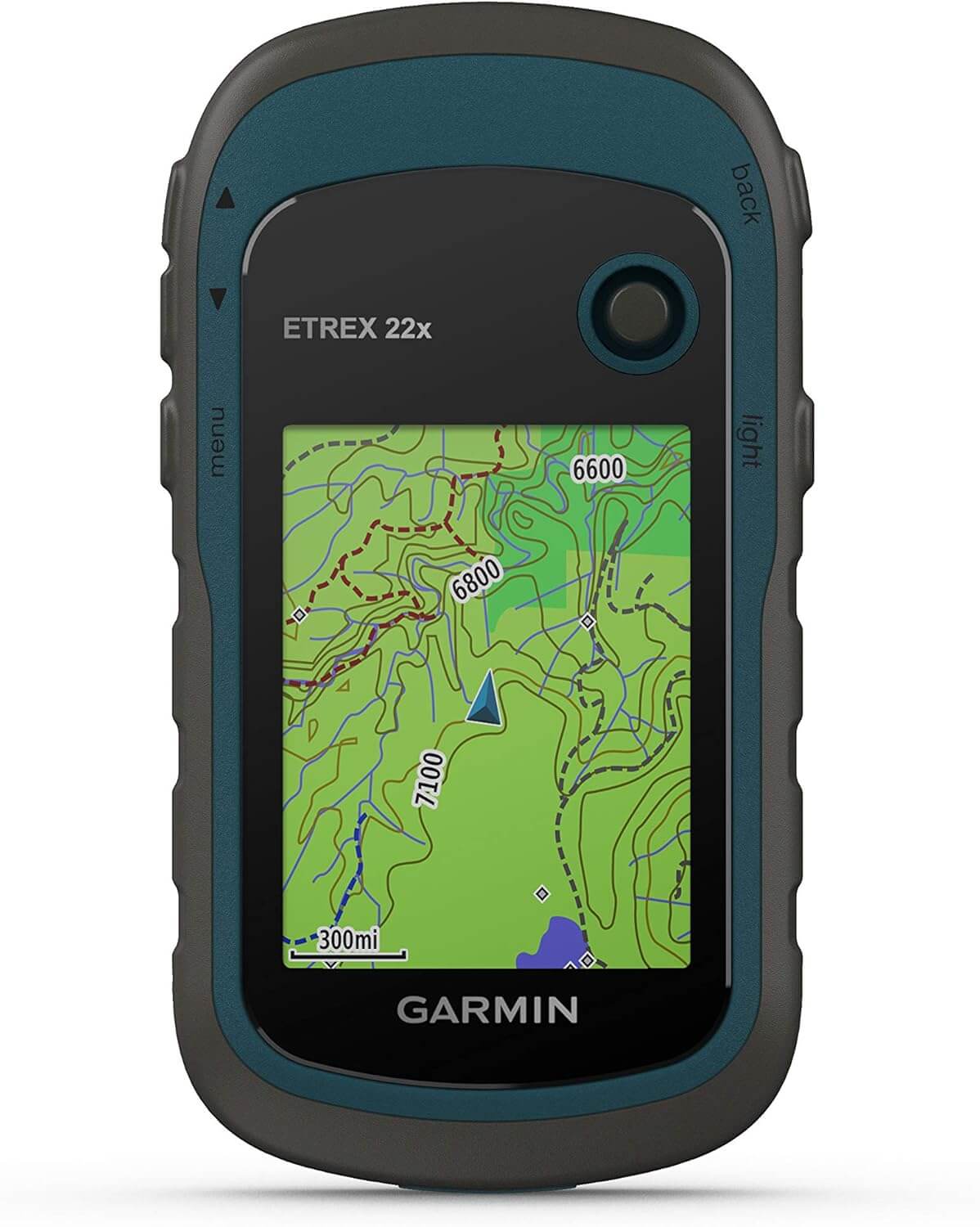 Image of Garmin 010-02256-00 eTrex 22x, Rugged Handheld GPS Navigator, Black/Navy, a Hand Held GPS available for $324.79 Buy now and save at Adventure Travel Gear