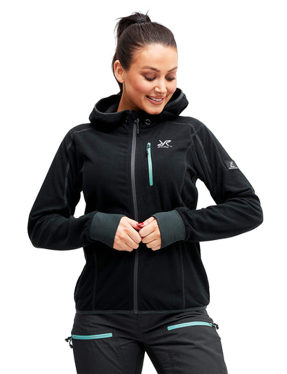 Image of RevolutionRace Women's Trekker Hoodie, Fleece Jacket Great for Hiking and Outdoor Adventures, a Jacket available for $85.55 Buy now and save at Adventure Travel Gear