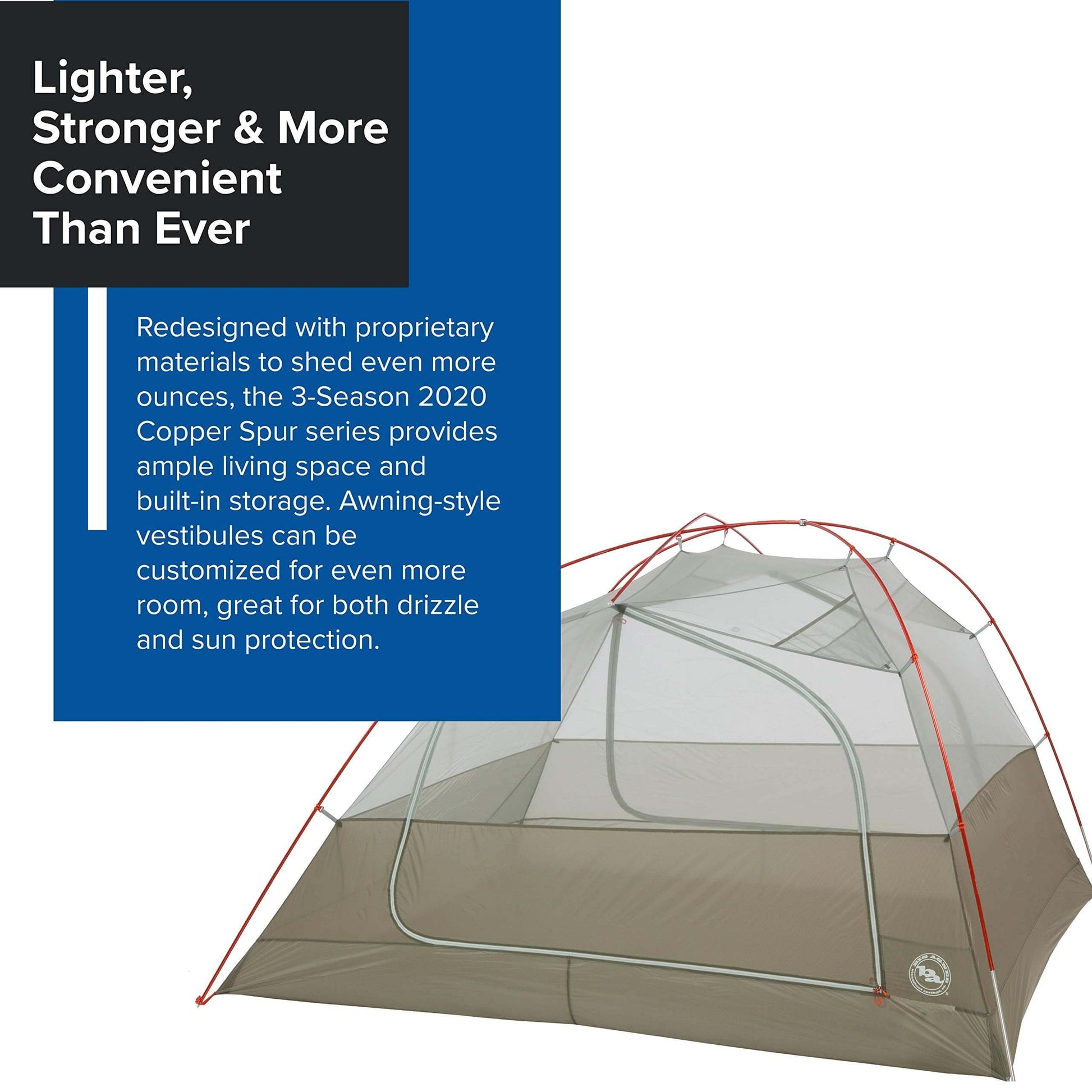 Image of Big Agnes Copper Spur HV UL - Ultralight Backpacking Tent, a Tent available for $461.06 Buy now and save at Adventure Travel Gear