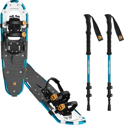 Image of Retrospec Drifter 21/25/30 Inch Snowshoes & Trekking Poles Bundle, a Snowshoes available for $130.49 Buy now and save at Adventure Travel Gear