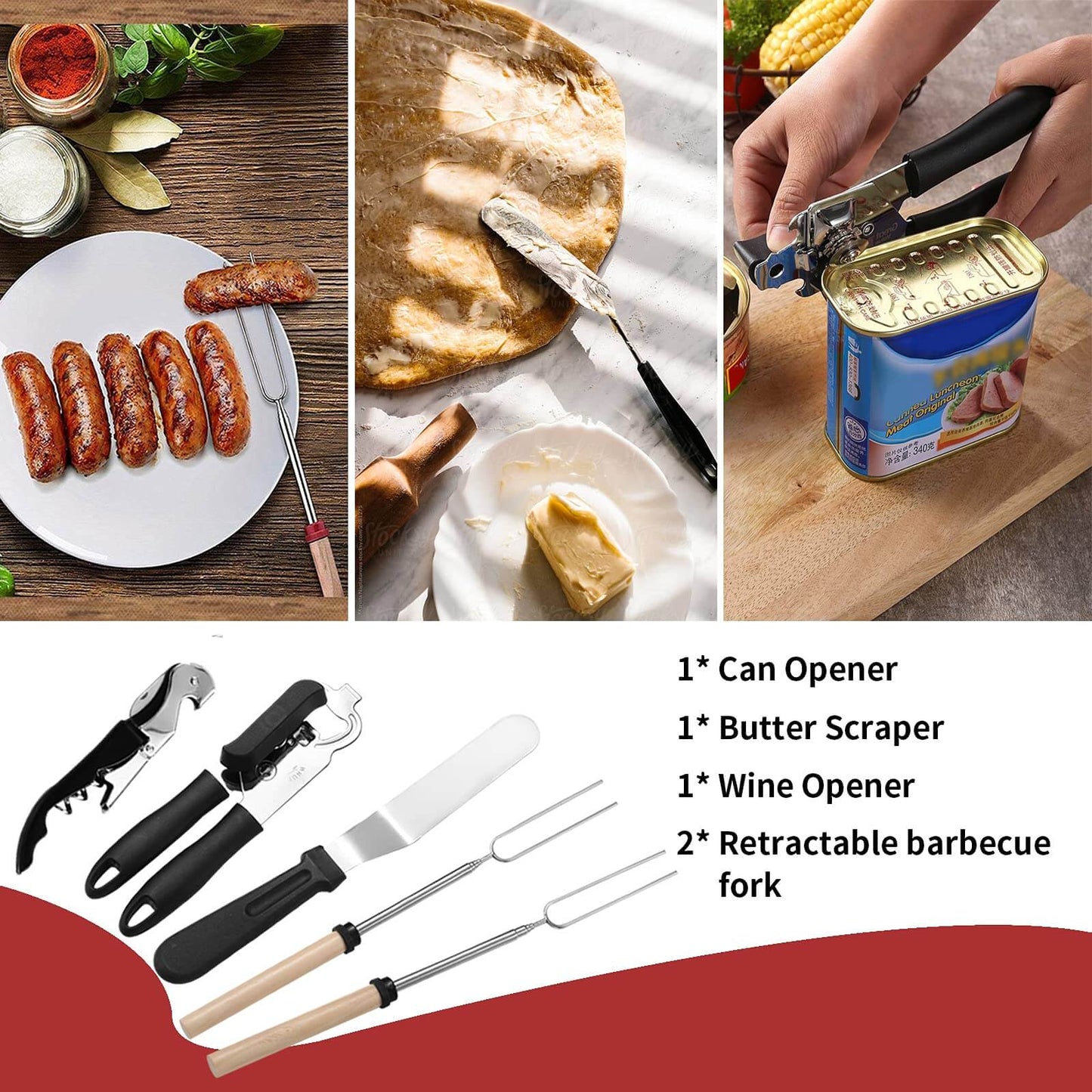 Image of Freehiker Portable Camping Kitchen Utensil Set-27 Piece, a Camping Kitchen Utensil Set available for $72.49 Buy now and save at Adventure Travel Gear