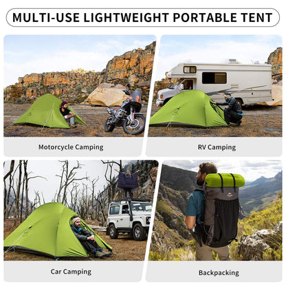 Image of Naturehike Cloud-Up 2 Person Tent Lightweight Backpacking Tent, a Tent available for $230.55 Buy now and save at Adventure Travel Gear