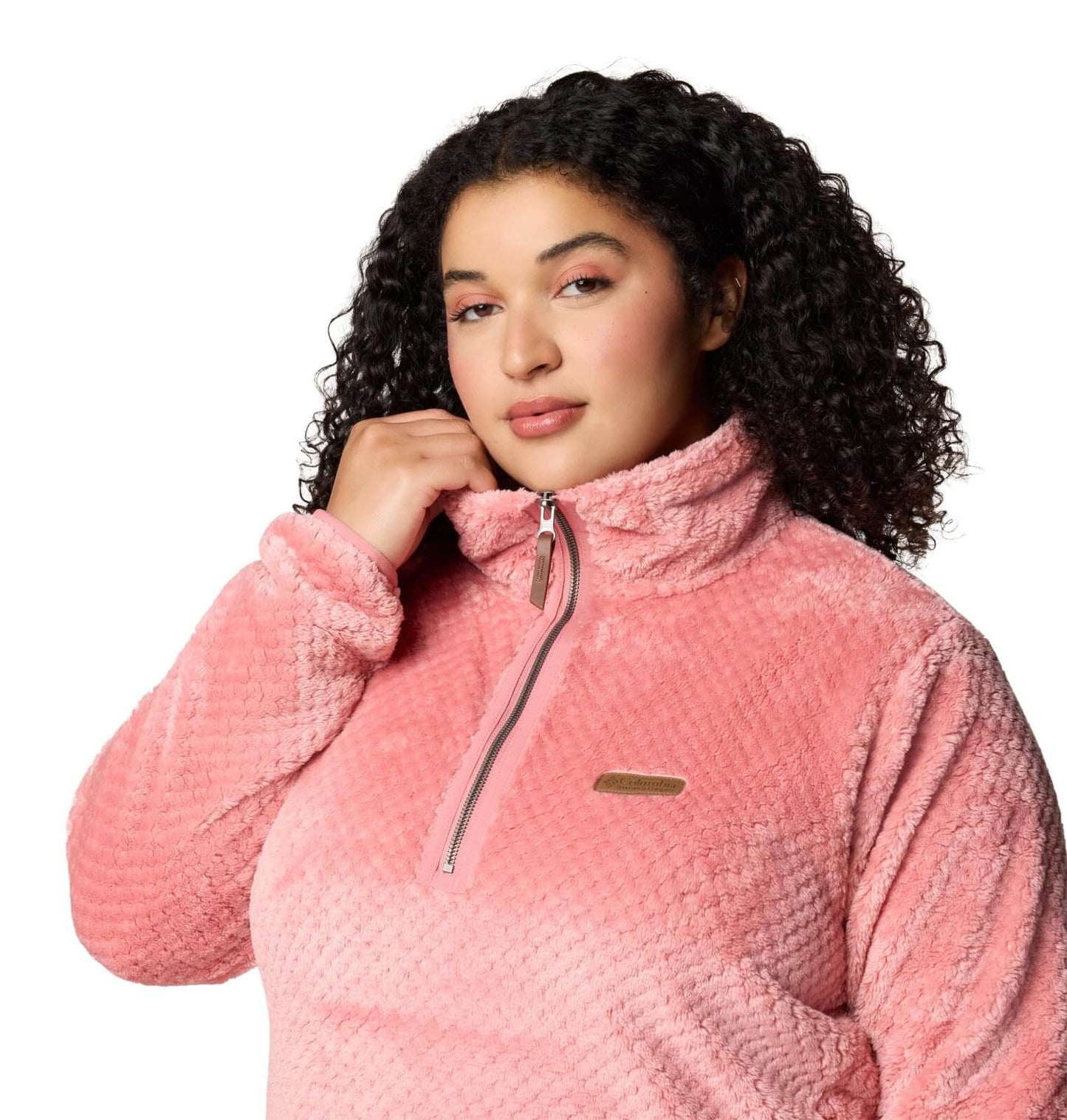 Image of Columbia Women's Fire Side Sherpa 1/4 Zip, a Jacket available for $70.69 Buy now and save at Adventure Travel Gear