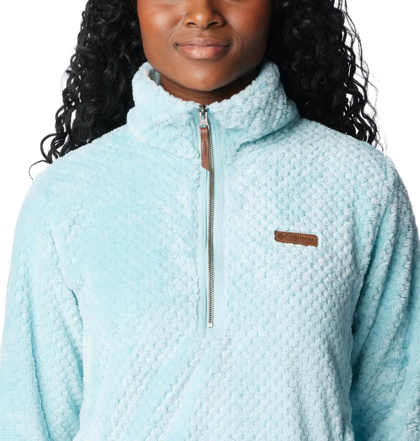 Image of Columbia Women's Fire Side Sherpa 1/4 Zip, a Jacket available for $70.69 Buy now and save at Adventure Travel Gear