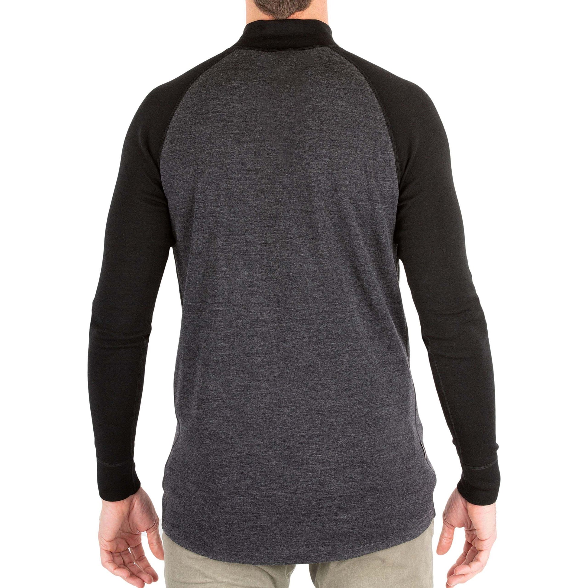 Image of MERIWOOL Mens Base Layer 100% Merino Wool Midweight 250g Half Zip Sweater for Men, a Men's Base Layer Sweater available for $131.95 Buy now and save at Adventure Travel Gear