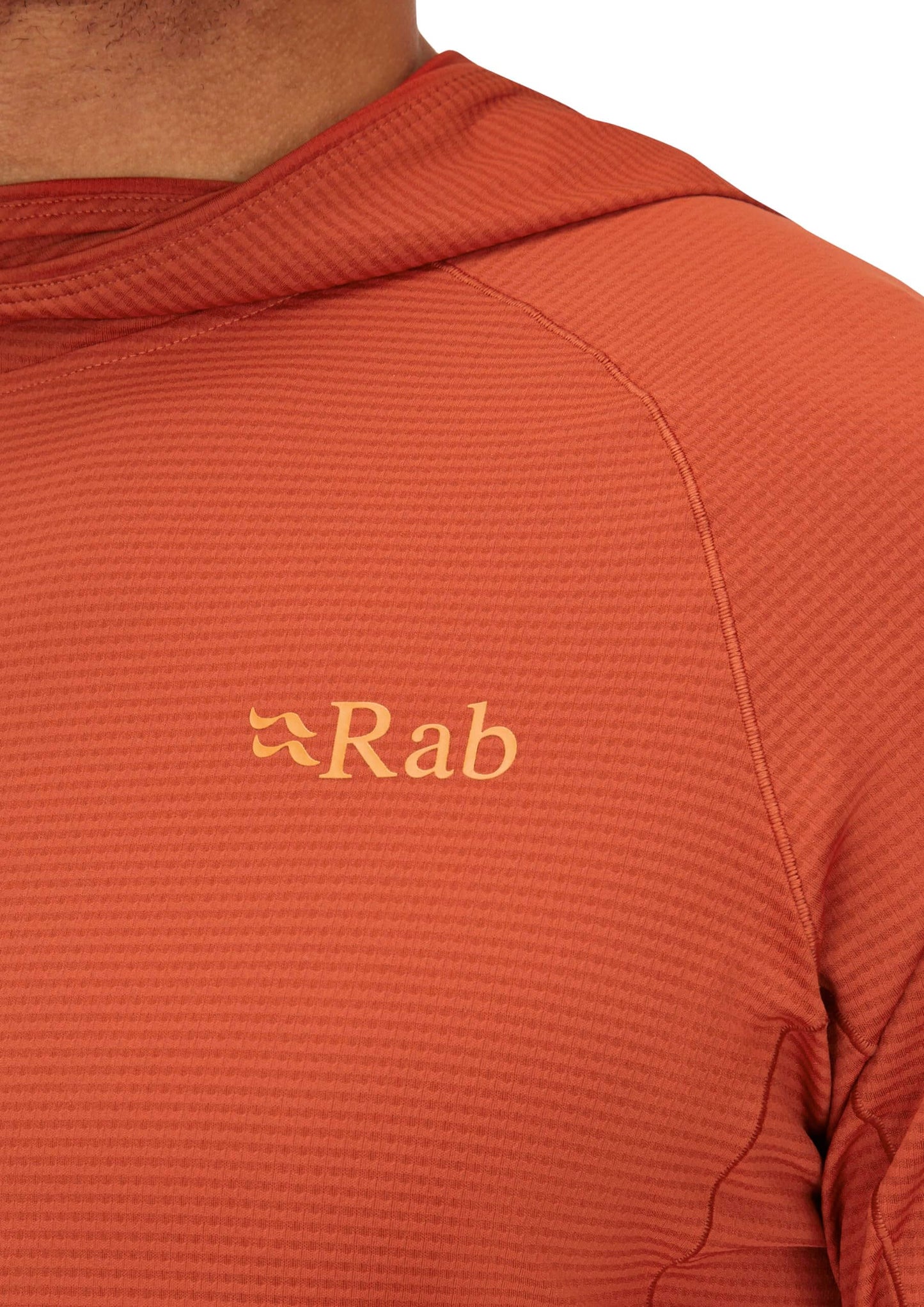 Image of Rab Men's Sonic Hoody - Lightweight Breathable Baselayer Shirt for Hiking & Trail Running, a Men's Baselayer Shirt available for $101.50 Buy now and save at Adventure Travel Gear