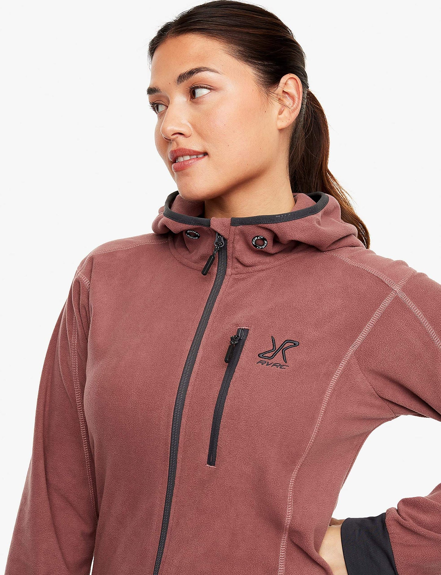 Image of RevolutionRace Women's Trekker Hoodie, Fleece Jacket Great for Hiking and Outdoor Adventures, a Jacket available for $85.55 Buy now and save at Adventure Travel Gear