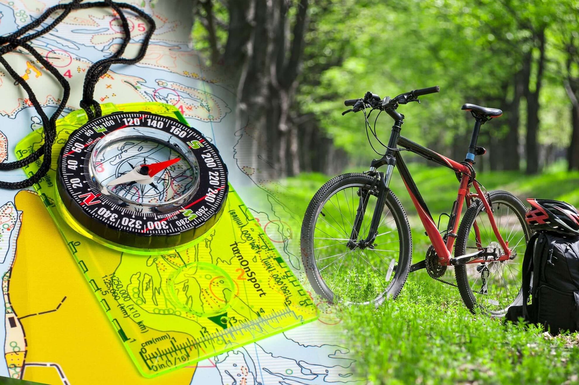 Image of Orienteering Compass Hiking Backpacking Compass, a Magnetic Navigational Compasses available for $14.47 Buy now and save at Adventure Travel Gear