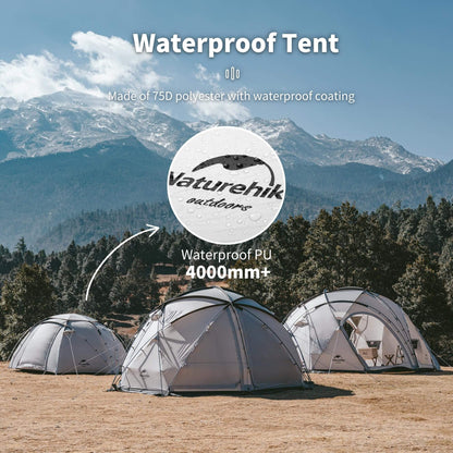 Image of Naturehike Aries 4 Season Dome Tent, Hot Tent with Stove Jack, a Tent available for $520.55 Buy now and save at Adventure Travel Gear