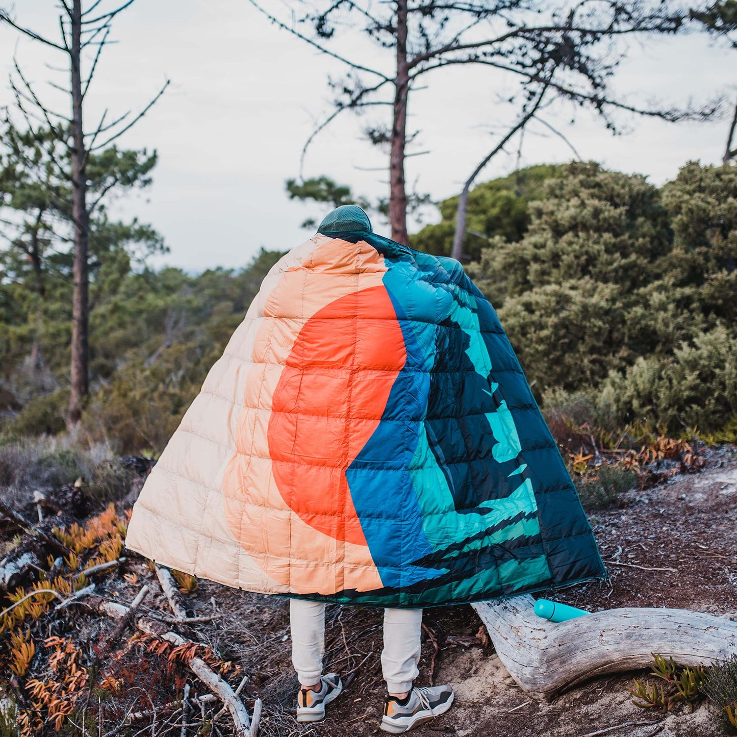 Image of 4Monster Down Camping Blanket - Outdoor Travel Quilt, a Camping Blanket available for $130.49 Buy now and save at Adventure Travel Gear