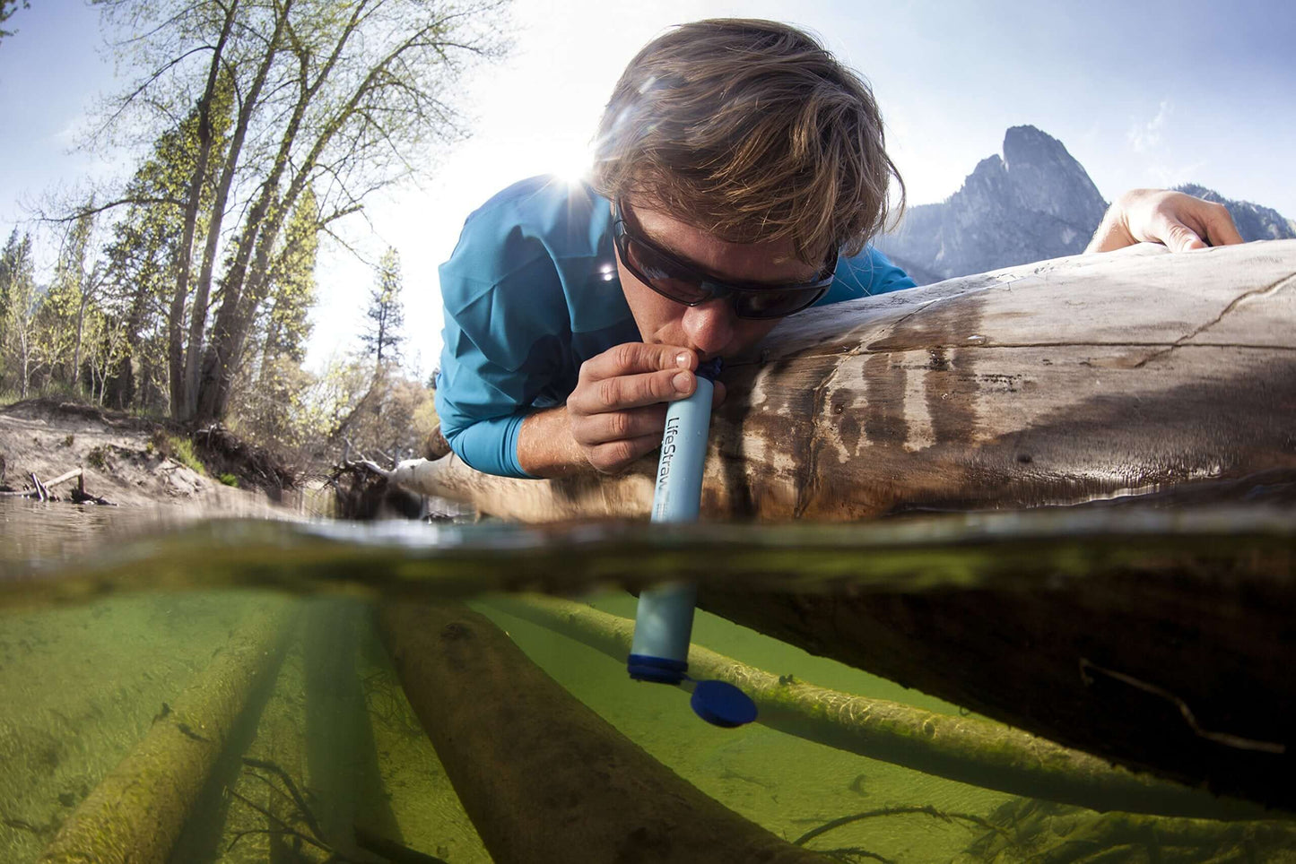 Image of LifeStraw Personal Water Filter for Hiking, Camping, Travel, and Emergency Preparedness, a Portable Water Filter available for $27.65 Buy now and save at Adventure Travel Gear