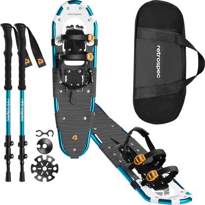 Image of Retrospec Drifter 21/25/30 Inch Snowshoes & Trekking Poles Bundle, a Snowshoes available for $130.49 Buy now and save at Adventure Travel Gear