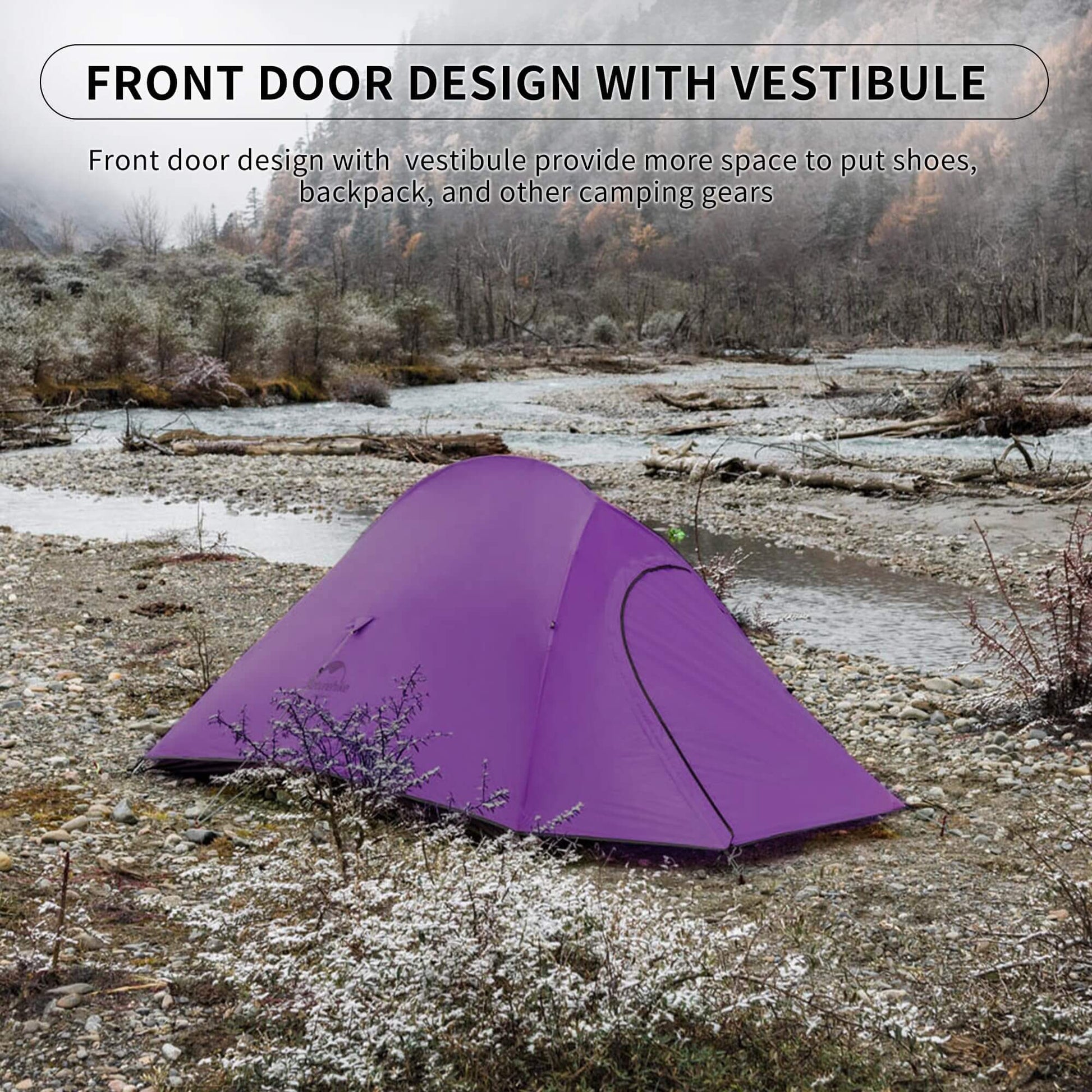 Image of Naturehike Cloud-Up 2 Person Tent Lightweight Backpacking Tent, a Tent available for $230.55 Buy now and save at Adventure Travel Gear