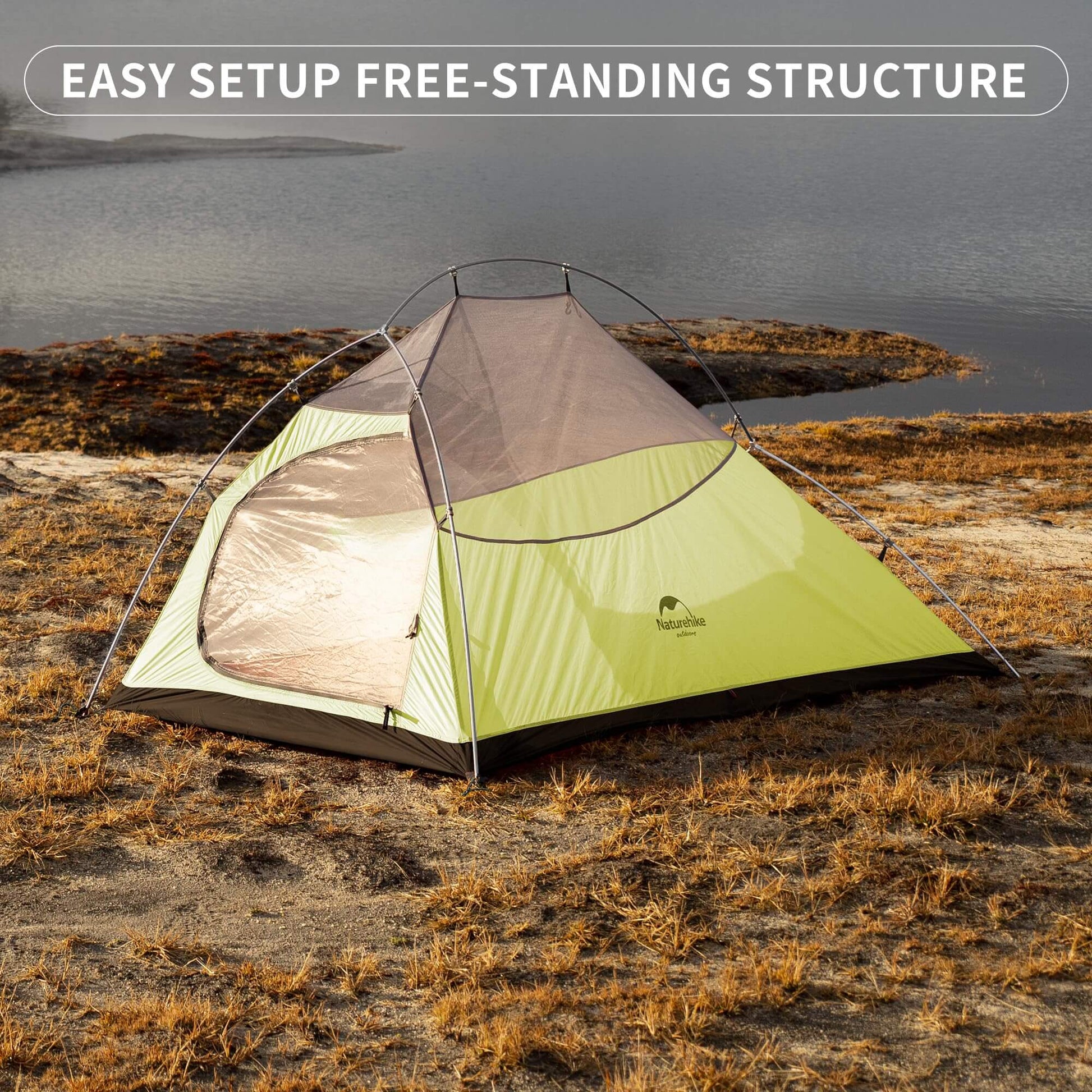 Image of Naturehike Cloud-Up 2 Person Tent Lightweight Backpacking Tent, a Tent available for $230.55 Buy now and save at Adventure Travel Gear